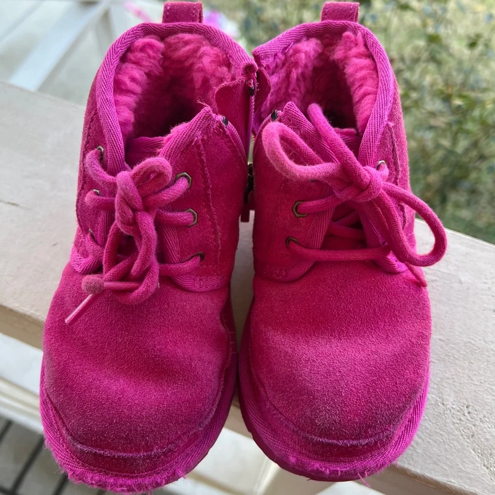 UGG Kids Fuchsia Boots